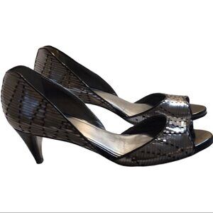 Cole Haan Nike Air Sandal Pumps Heels Silver Size 8